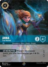 Anna - True-Hearted (Enchanted) - Disney Lorcana