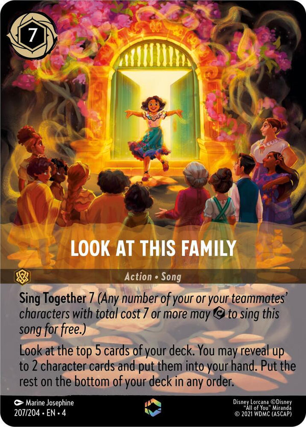 Look at This Family (Enchanted) - Disney Lorcana