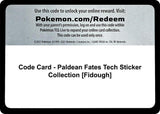 Code Card - Paldean Fates Tech Sticker Collection [Fidough] - Pokémon