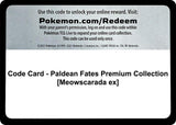 Code Card - Paldean Fates Premium Collection [Meowscarada ex] - Pokémon
