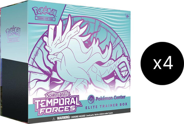 Temporal Forces Pokemon Center Elite Trainer Box Case (Exclusive) [Walking Wake] - Pokémon