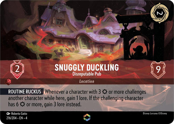Snuggly Duckling - Disreputable Pub (Enchanted) - Disney Lorcana