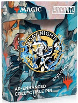 Bloomburrow - Pinfinity Friday Night Magic AR-Enhanced Pin + Commander Token (Jace) - Magic: The Gathering