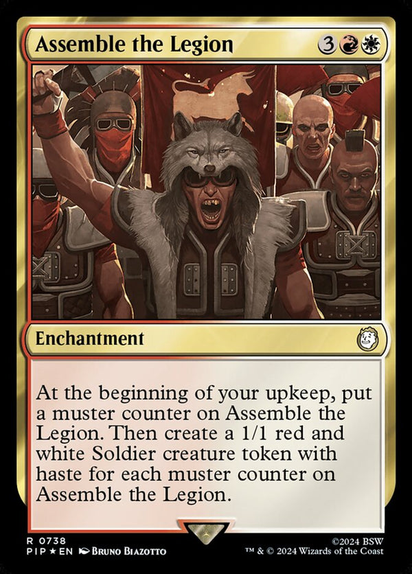 Assemble the Legion (Surge Foil) - Magic: The Gathering