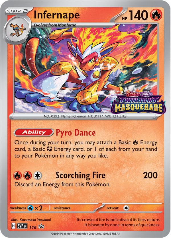Infernape - 116 - Pokémon