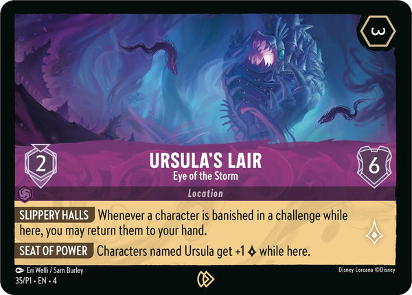 Ursula's Lair - Eye of the Storm - Disney Lorcana