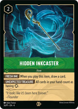 Hidden Inkcaster - Disney Lorcana