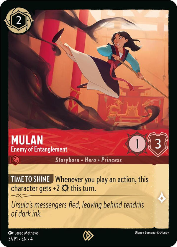 Mulan - Enemy of Entanglement - Disney Lorcana
