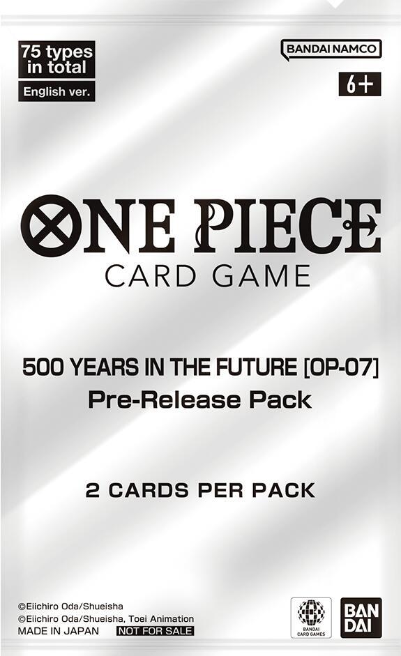 500 Years in the Future - Pre-Release Pack - One Piece Card Game