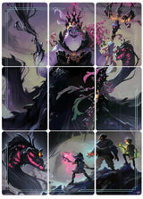Ursula - Sea Witch Queen Puzzle Insert (Set of 9) - Disney Lorcana