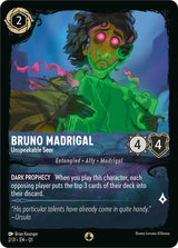 Bruno Madrigal - Unspeakable Seer - Disney Lorcana