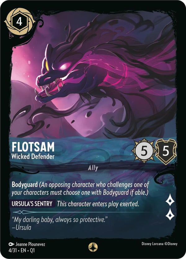 Flotsam - Wicked Defender - Disney Lorcana