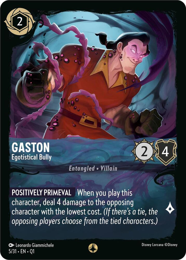 Gaston - Egotistical Bully - Disney Lorcana