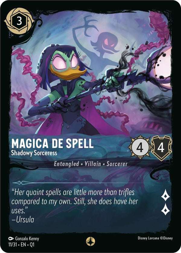 Magica De Spell - Shadowy Sorceress - Disney Lorcana