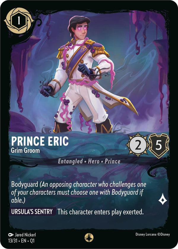 Prince Eric - Grim Groom - Disney Lorcana