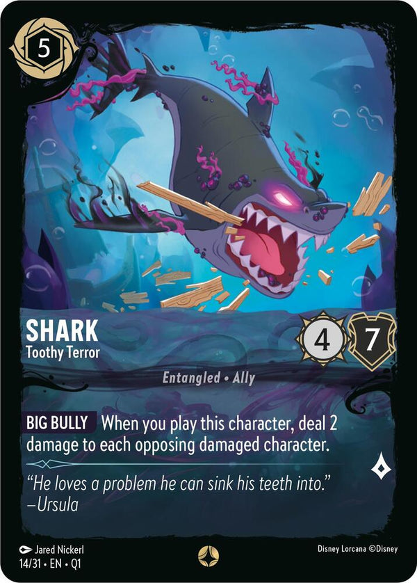 Shark - Toothy Terror - Disney Lorcana