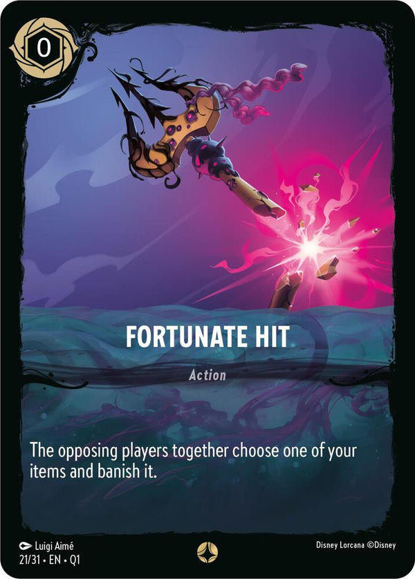 Fortunate Hit - Disney Lorcana