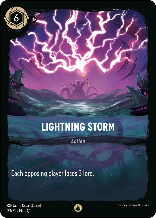 Lightning Storm - Disney Lorcana