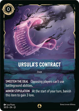 Ursula's Contract - Disney Lorcana