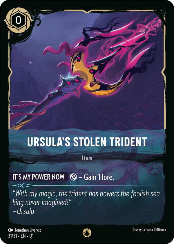 Ursula's Stolen Trident - Disney Lorcana