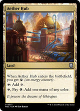 Aether Hub (Ripple Foil) - Magic: The Gathering