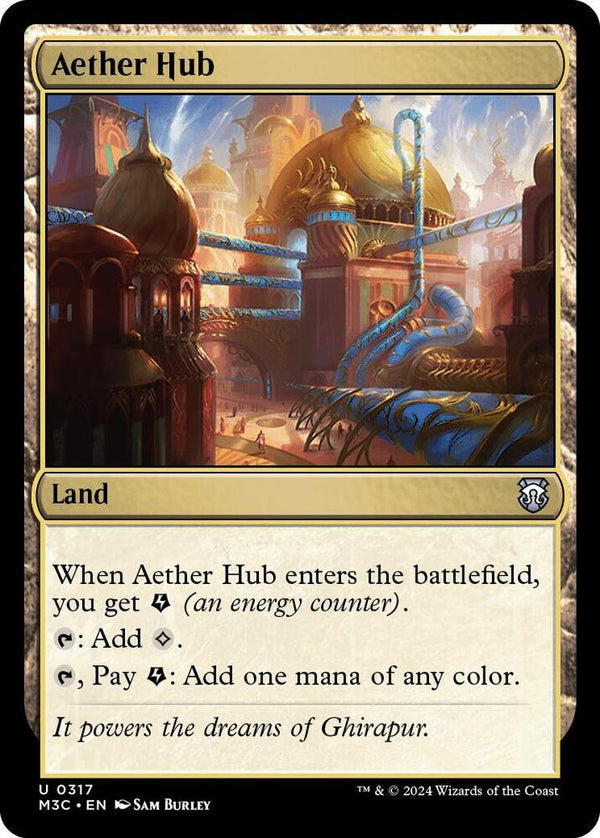 Aether Hub (Ripple Foil) - Magic: The Gathering