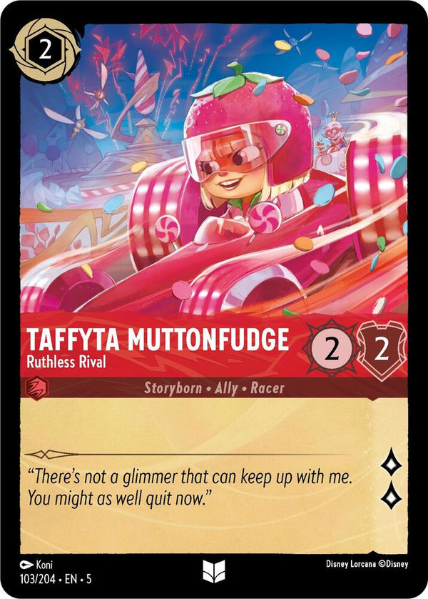 Taffyta Muttonfudge - Ruthless Rival - Disney Lorcana