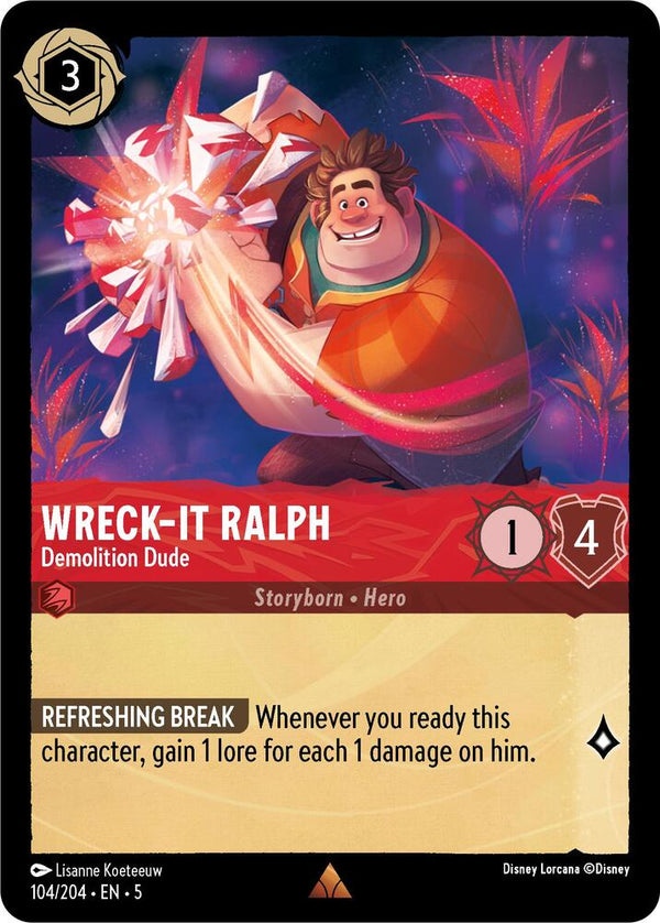 Wreck-It Ralph - Demolition Dude - Disney Lorcana