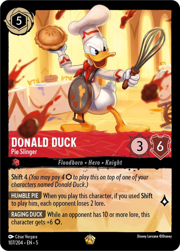 Donald Duck - Pie Slinger - Disney Lorcana