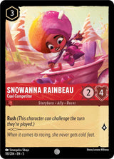 Snowanna Rainbeau - Cool Competitor - Disney Lorcana
