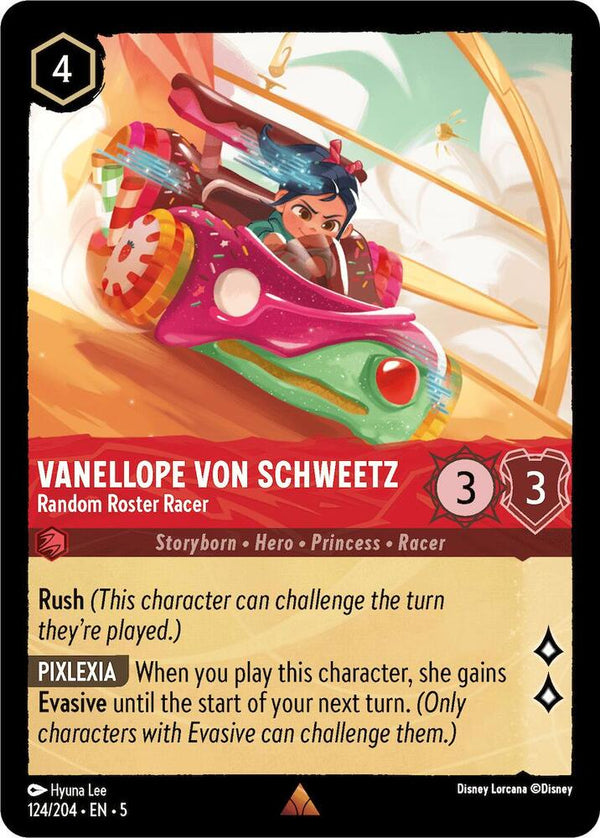 Vanellope von Schweetz - Random Roster Racer - Disney Lorcana