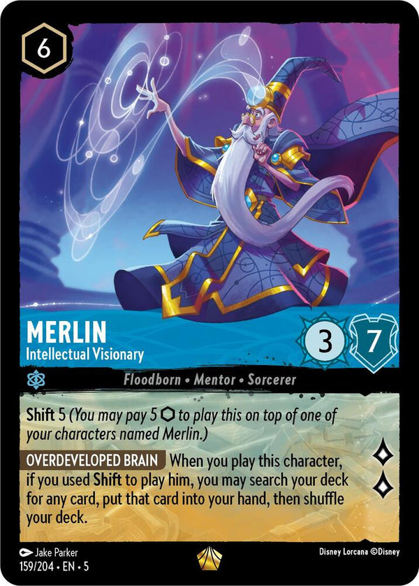 Merlin - Intellectual Visionary - Disney Lorcana