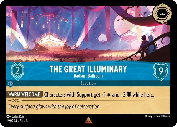The Great Illuminary - Radiant Ballroom - Disney Lorcana