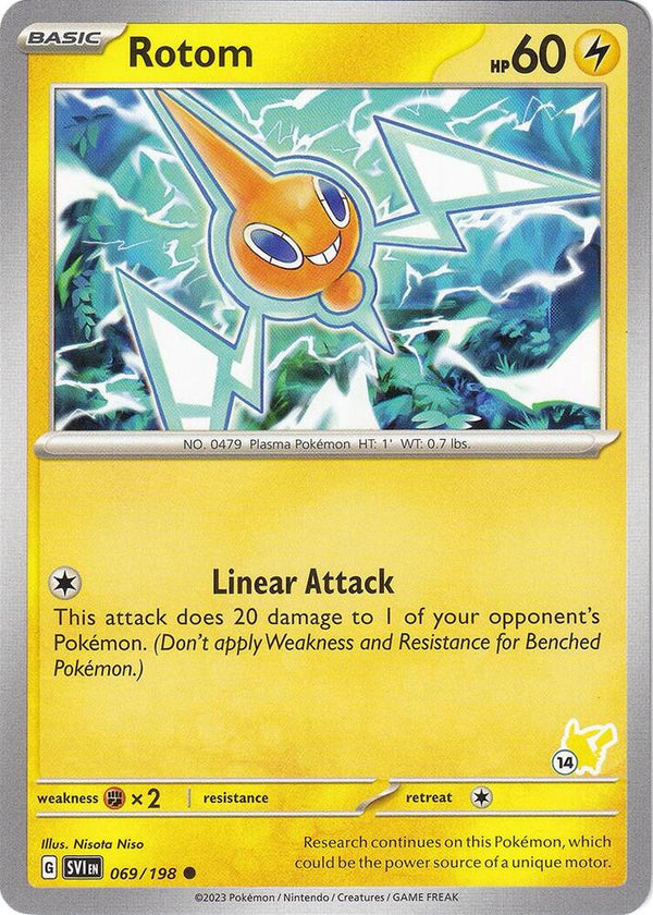 Rotom - Pikachu 14 - Pokémon