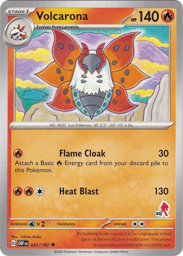 Volcarona - Armarouge 46 - Pokémon