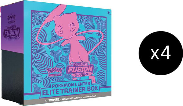 Fusion Strike Pokemon Center Elite Trainer Box Case (Exclusive) - Pokémon