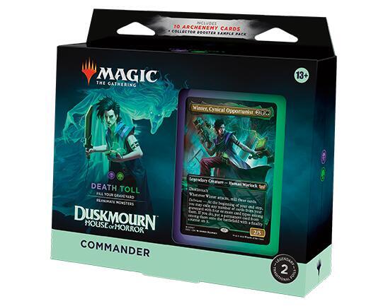 Duskmourn: House of Horror Commander Deck - Death Toll - Magic: The Gathering