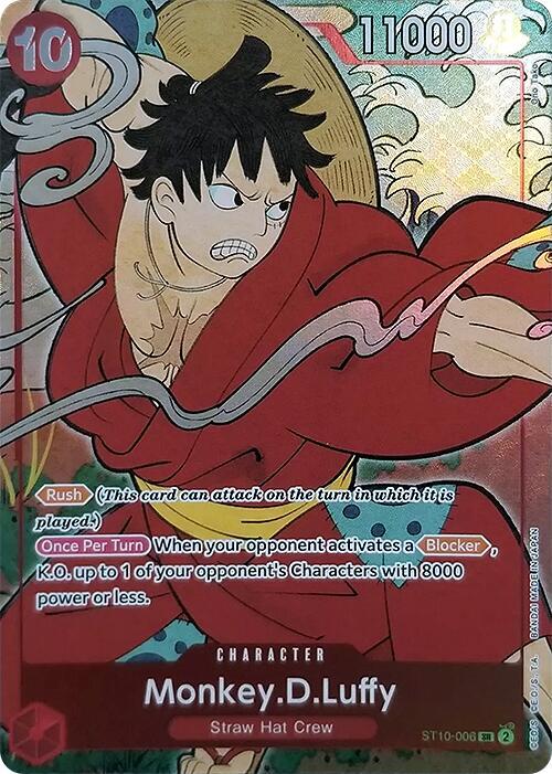 Monkey.D.Luffy (English Version 1st Anniversary Set) - One Piece Card Game
