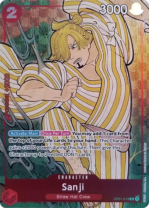 Sanji (English Version 1st Anniversary Set) - One Piece Card Game