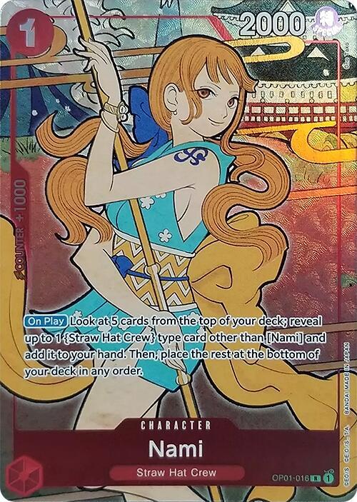 Nami (English Version 1st Anniversary Set) - One Piece Card Game