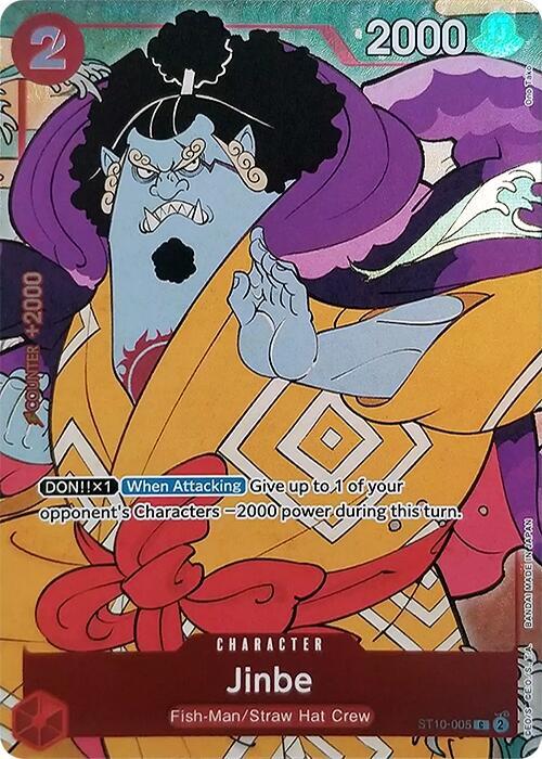 Jinbe (English Version 1st Anniversary Set) - One Piece Card Game
