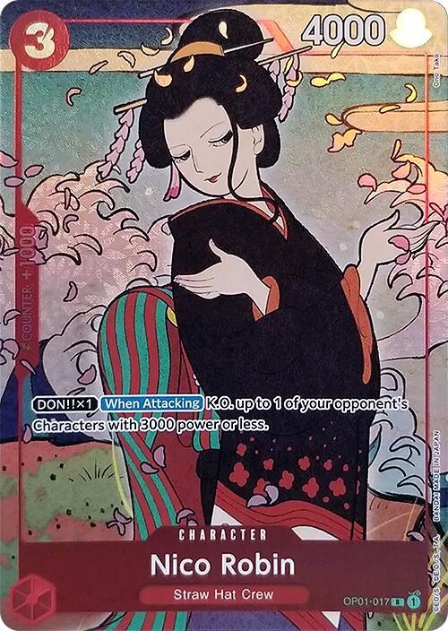 Nico Robin (English Version 1st Anniversary Set) - One Piece Card Game
