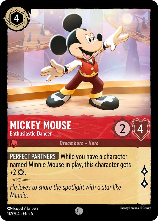 Mickey Mouse - Enthusiastic Dancer - Disney Lorcana