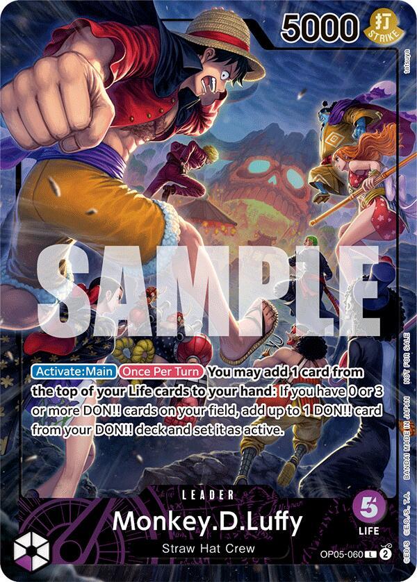 Monkey.D.Luffy (PSA Magazine) - One Piece Card Game