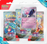 Stellar Crown 3 Pack Blisters [Tinkaton] - Pokémon