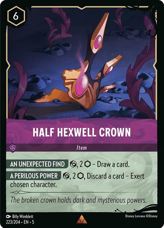 Half Hexwell Crown - Disney Lorcana