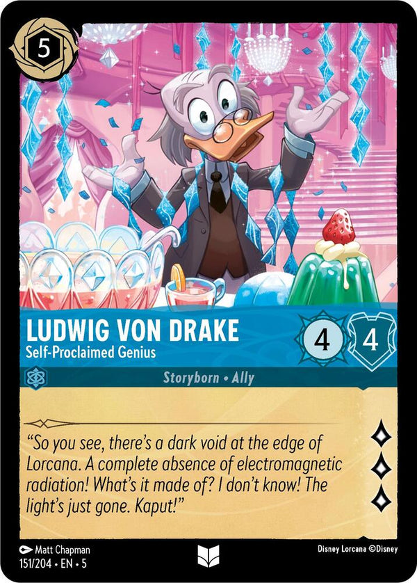Ludwig Von Drake - Self-Proclaimed Genius - Disney Lorcana