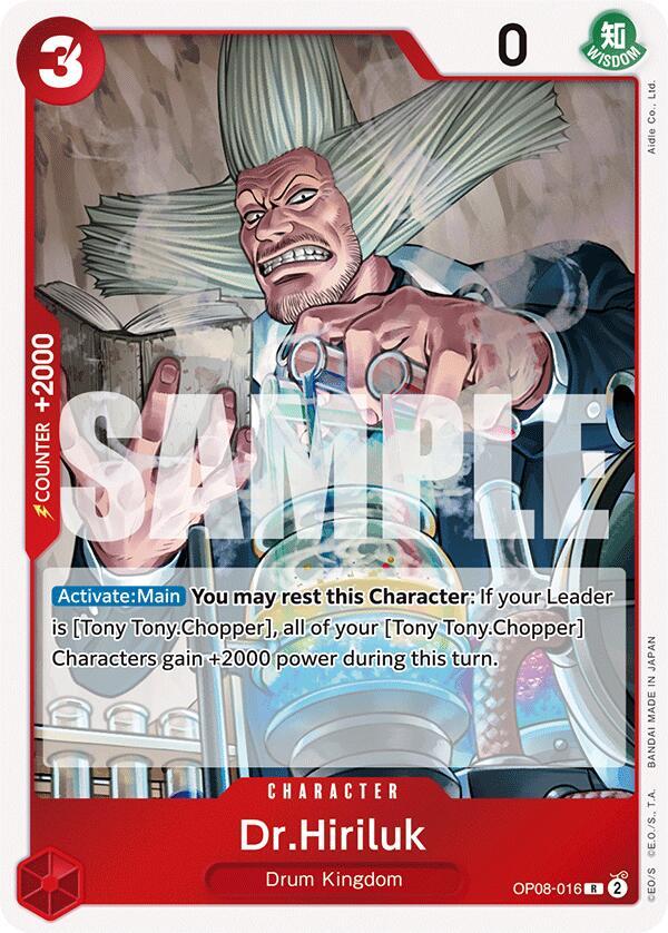 Dr.Hiriluk - One Piece Card Game