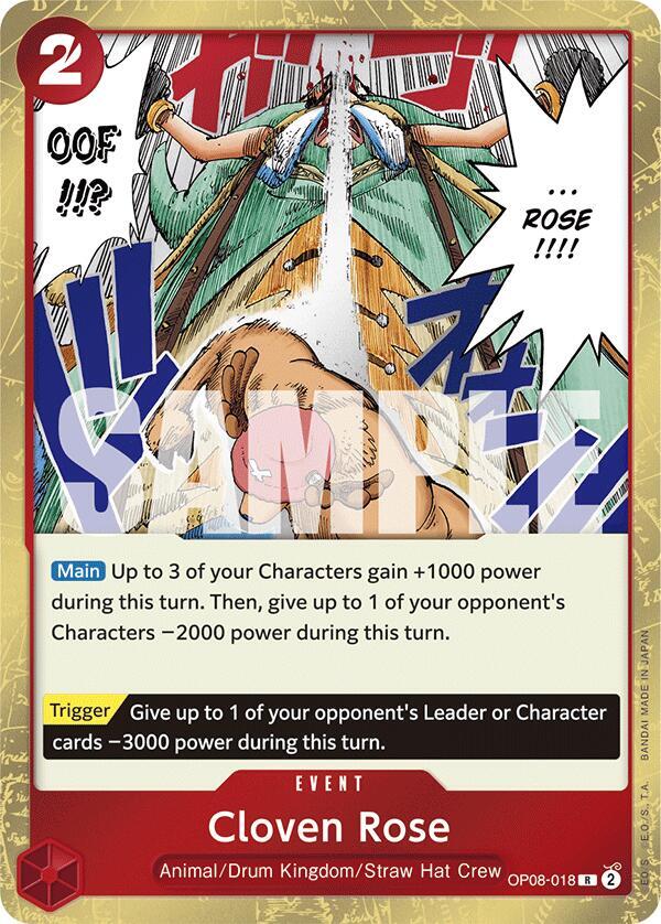 Cloven Rose - One Piece Card Game