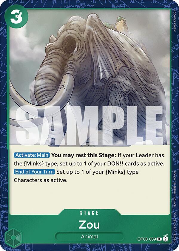 Zou - One Piece Card Game